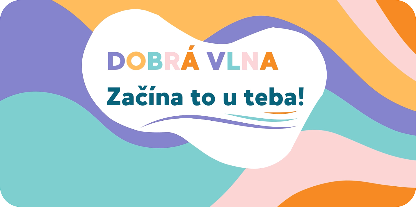 DOBRÁ VLNA – nový seriál na dotykových paneloch ÁMOS o tom, že zmena začína u každého z nás
